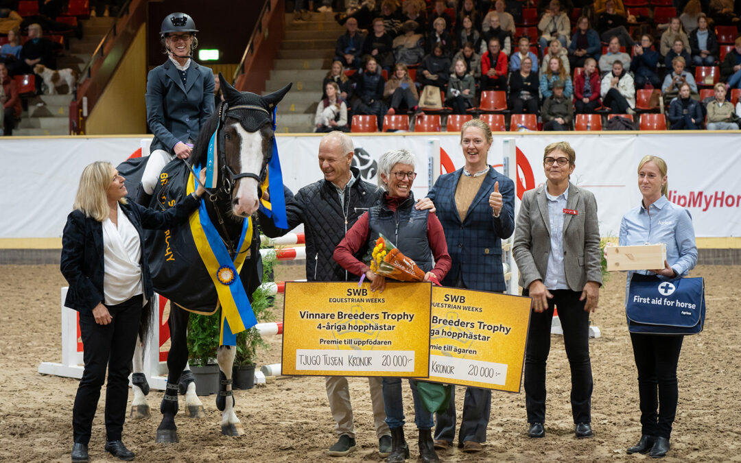 Cassandro (SWB) vann Breeders Trophy för 4-åriga hästar