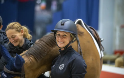 Två välkända namn klara till hoppclinic med Angelica Augustsson Zanotelli