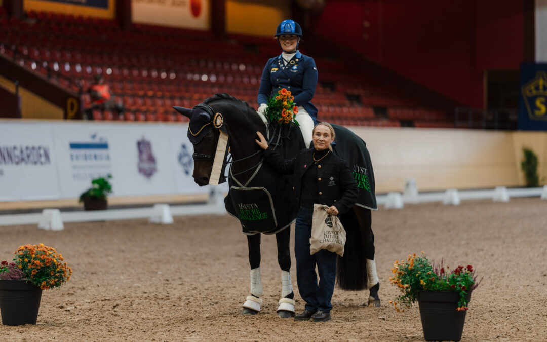 My Friend (SWB) med Cecilia Bergåkra vinner Lövsta Future Challenge Dressage U25