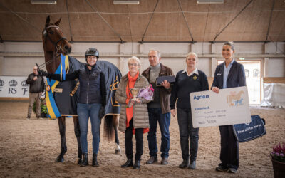 Ridges Lyra (77) (SWB) vinner SWB 3-årschampionat – Rikssto by Agria och Hornsundspokalen